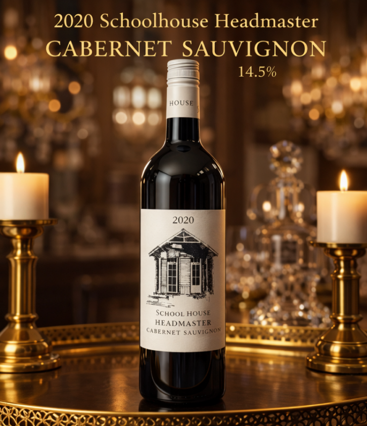 2020 Schoolhouse Headmaster Cabernet Sauvignon 14.5% e2c
